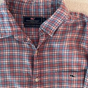 Men’s vineyard vines slim fit tucker shirt
